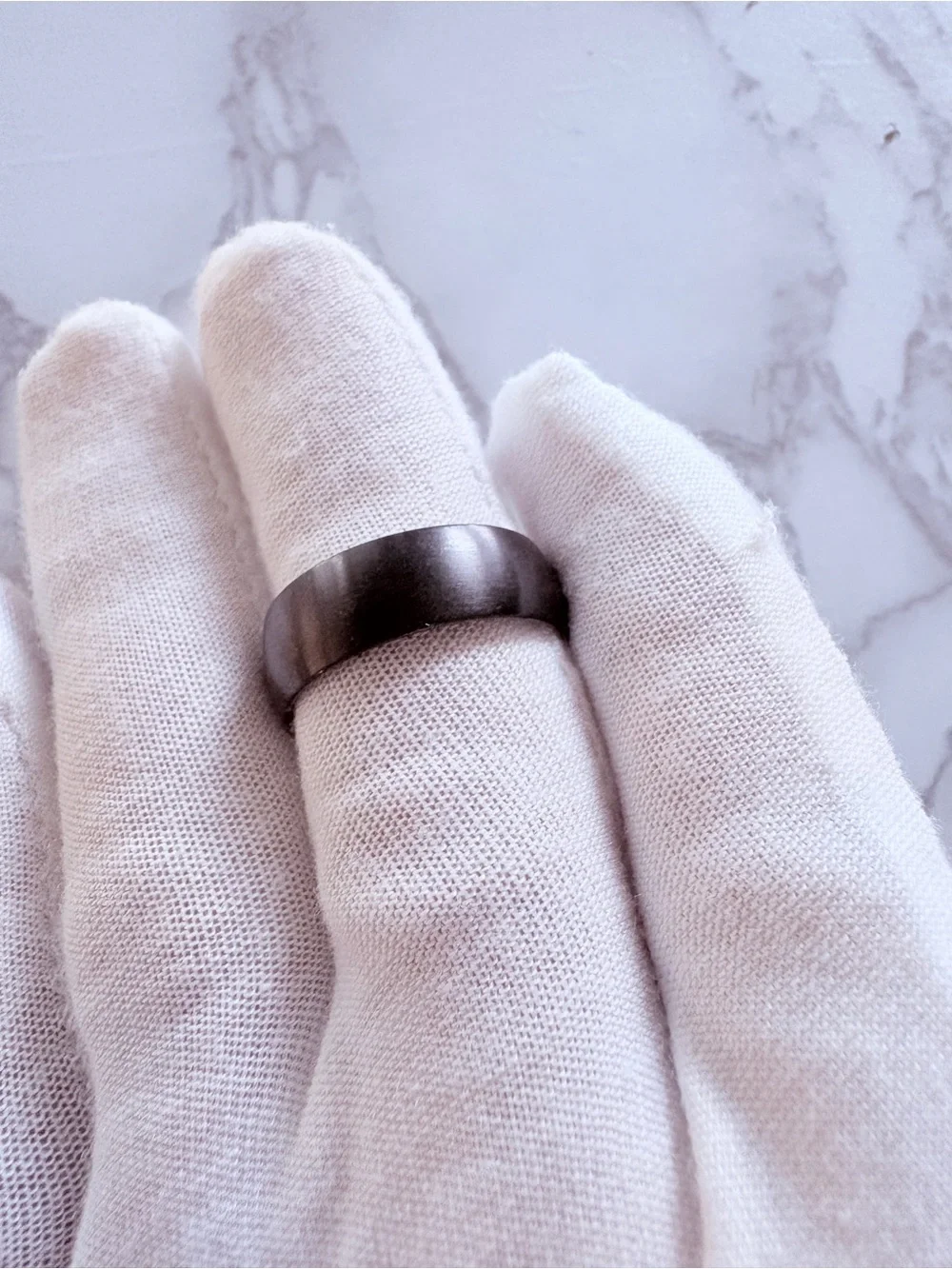 Ring Black Tungsten Carbide Men's size 11